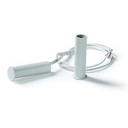 Contatto Magnetico da Incasso in Plastica Bianco